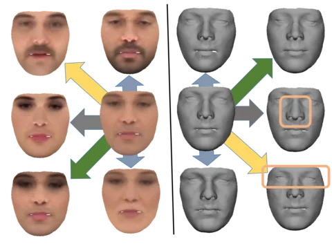 Teaser for FML: Face Model Learning from Videos