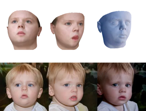 Teaser for StyleRig: Rigging StyleGAN for 3D Control over Portrait Images