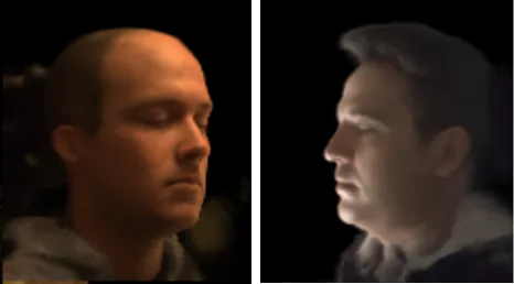 Teaser for VoRF: Volumetric Relightable Faces